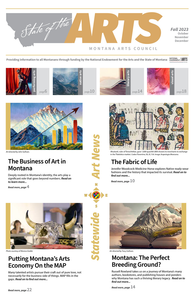 Cover of Fall 2023 State of the Arts